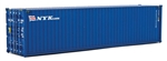 Walthers 8265 HO 40' Hi-Cube Corrugated-Side Container NYK Lines