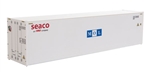 Walthers 8365 HO 40' Hi-Cube Smooth-Side Reefer Container Assembled Mitsui Overseas Lines SEACO/MOL