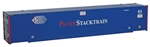 Walthers 8507 HO 53' Singamas Corrugated Side Container Pacer Stacktrain