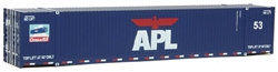 Walthers 9498511 HO 53' Singamas Corrugated-Side Container American President Lines