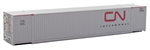 Walthers 8513 HO 53' Singamas Corrugated-Side Container Canadian National CN Intermodal Logo