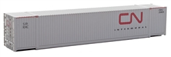 Walthers 8513 HO 53' Singamas Corrugated-Side Container Canadian National CN Intermodal Logo