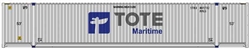 Walthers 8538 HO 53' Singamas Corrugated-Side Container Tote