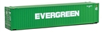 Walthers 8554 HO 45' CIMC Container Evergreen Green