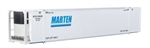 Walthers 8707 HO 53' Reefer Container Marten