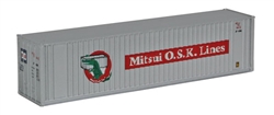 Walthers 8805 N 40' Hi Cube Ribbed Side Container Mitsui OSK