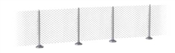 Walthers 9000 N Metal Industrial Fence (Scale Model) Kit