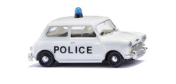 Wiking 22607 HO 1959-1967 Morris Mini-Minor Assembled Police