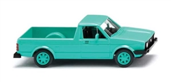 Wiking 4749 HO 1982-1992 Volkswagen Caddy Pickup Truck Assembled Mint Green