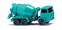 Wiking 94508 N Mercedes-Benz Concrete Mixer Assembled Water Blue