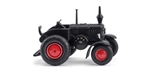 Wiking 95104 N 1936-1954 Lanz Bulldog 8506 Farm Tractor Assembled Black Red