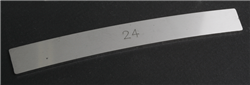 Ribbonrail 24 HO 5" Track Alignment Gauge Curved 24" Radius