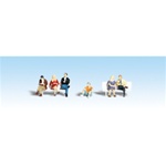 Woodland A1829 HO People Sitting