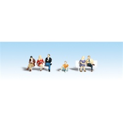 Woodland A1829 HO People Sitting