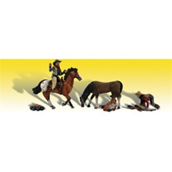 Woodland A1940 HO Ridin' & Ropin'