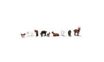 Woodland A1965 HO Goats Scenic Accents pkg 9