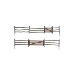 Woodland A3001 O Log Fence