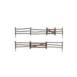 Woodland A3001 O Log Fence