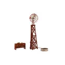 Woodland BR5043 HO Built-Up Windmill