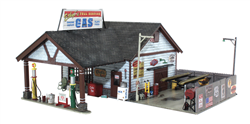 Woodland BR5048 HO Built-Up Ethyl's Gas & Service