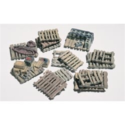 Woodland D204 HO Assorted Skids (15)
