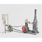 Woodland D229 HO Steam Engine/Hammer Mill Kit