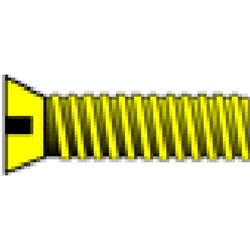 Woodland H850 1/4" Flat Head Machine Screw (5)