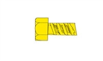 Woodland H865 0-80 1/8" Hex Head Machine Screw (5)
