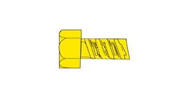 Woodland H865 0-80 1/8" Hex Head Machine Screw (5)
