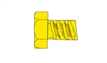 Woodland H874 2-56 1/4" Hex Head Machine Screw (5)