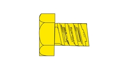 Woodland H874 2-56 1/4" Hex Head Machine Screw (5)