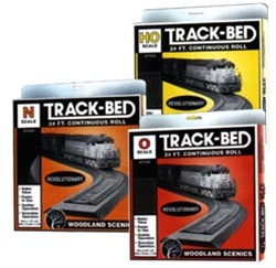 Woodland ST1474 HO Track-Bed Roll 24'
