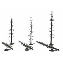 Woodland TR1125 Pine Tree Armatures 4"-6" 44 