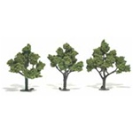 Woodland TR1509 Ready-Made Tree Light Green 4-5" 3 