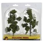 Woodland TR1515 Ready-Made Tree Light Green 6-7" 2 