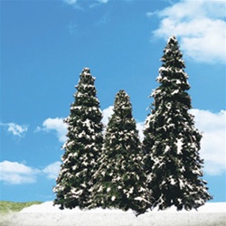 Woodland TR3567 Classics Tree Snow Dusted 2.5-4" 5