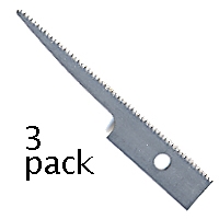 Zona 36408 Keyhole Saber Saw Replacement Blade Push Style 24 TPI .022" Kerf 2-1/4" Long