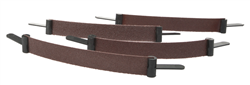 Zona 36530 Scroll Sander Assortment Set 4-Pack 1/2" wide 5-3/8" Long x 1/2" Wide 1 Each 80 120 180 and 220 Grit