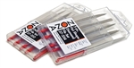 Zona 37354 Diamond File 5-Piece Set w/Case Flat Shapes